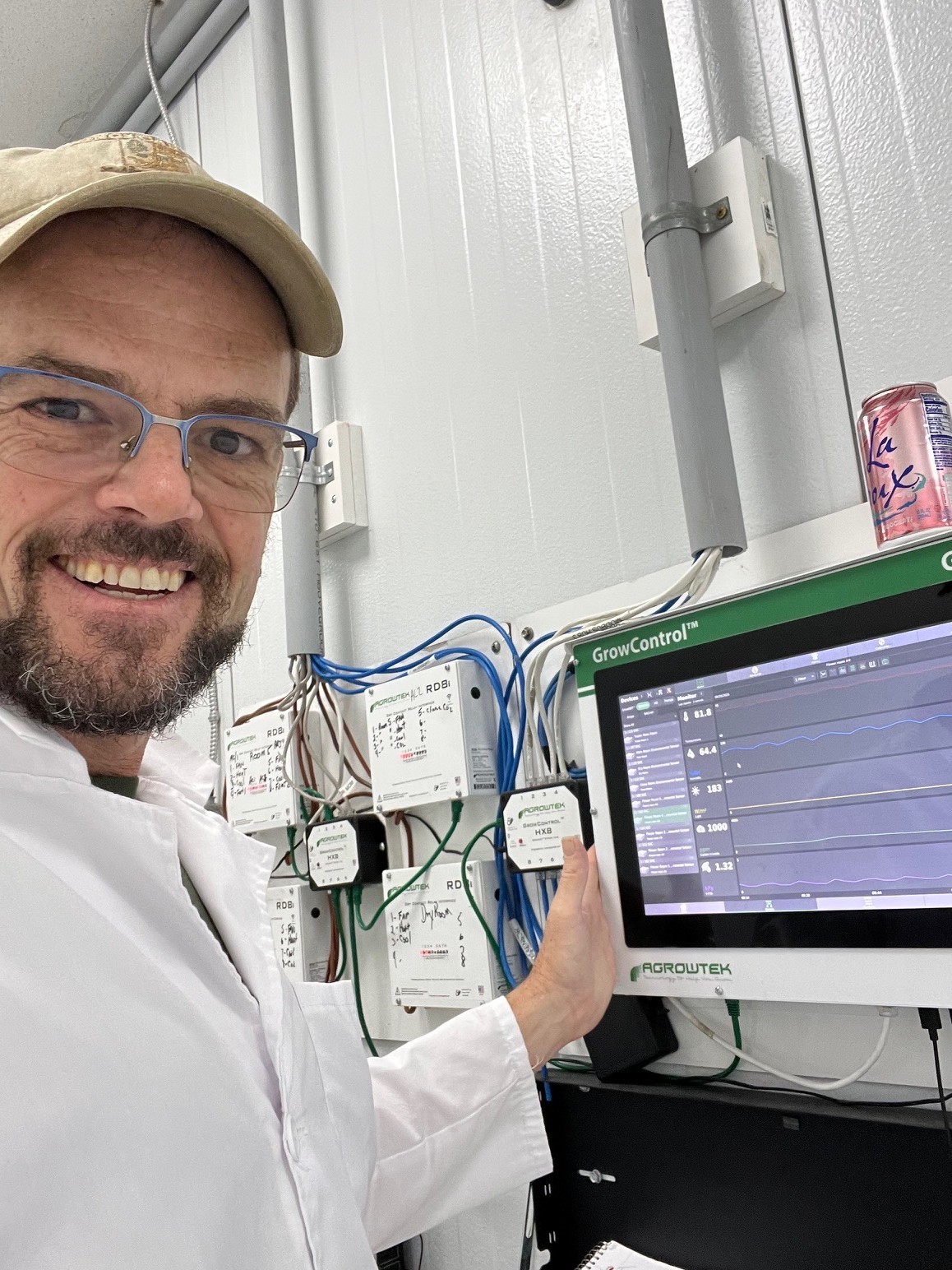 Dr MJ Coco with Agrowtek GCX+